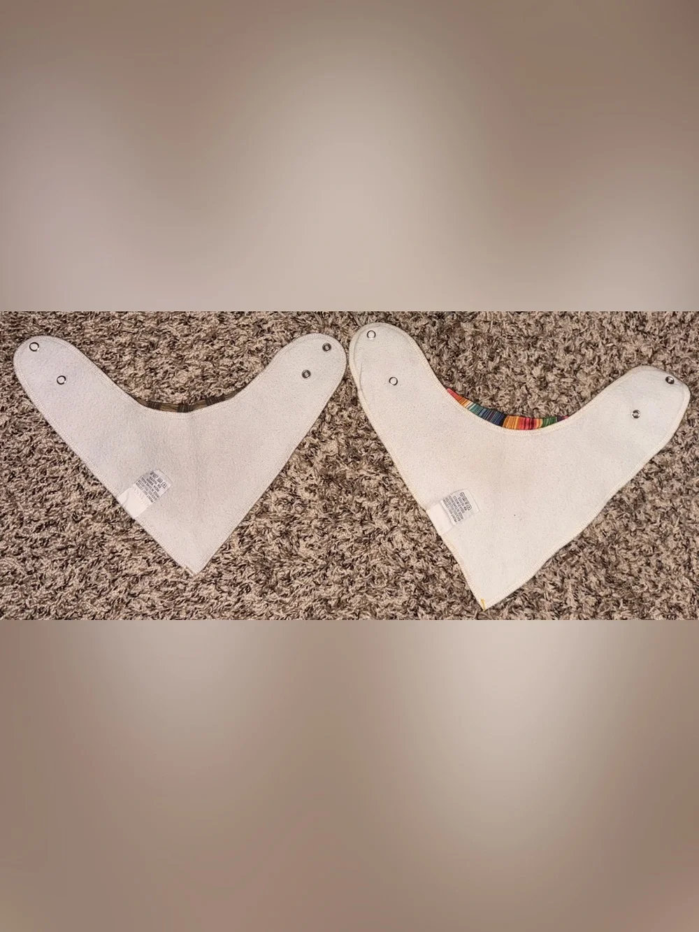 Assorted Kids Bandana Bibs Set - Multicolor & Neutral Styles